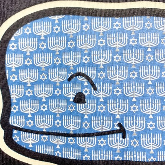 Vineyard Vines Happy Hanukkah Blue Whale T-shirt - Picture 5 of 9